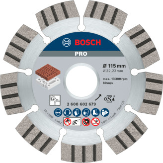 PRO Алмазный диск Best for Abrasive115-22,23