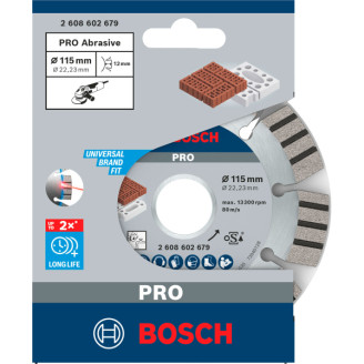 PRO Алмазный диск Best for Abrasive115-22,23