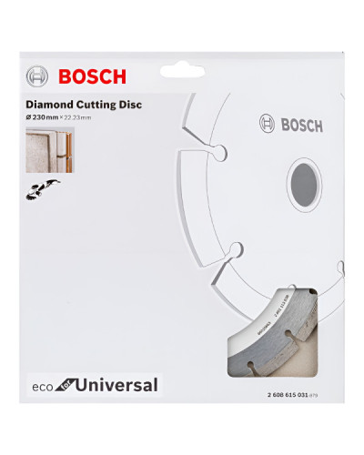 Алмазний диск ECO Universal 230-22,23 Bosch  - фото 3
