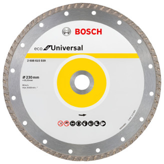 Алмазный диск ECO Univ.Turbo 230-22,23