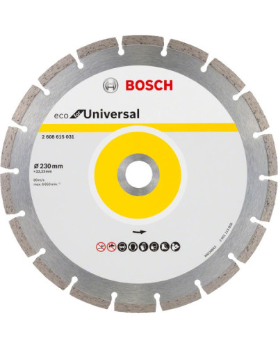 10 шт. алм диск ECO Universal 230-22,23 Bosch