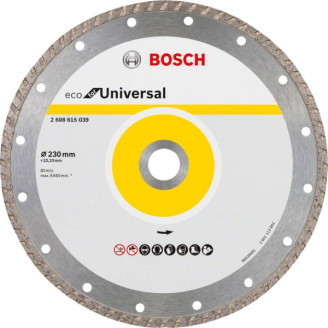 10 шт. алм диск ECO Univ.Turbo 230-22,23 Bosch