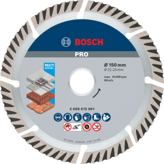 PRO Алмазный диск Stf Universal150-22,23