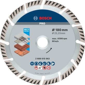 PRO Алмазный диск Stf Universal180-22,23