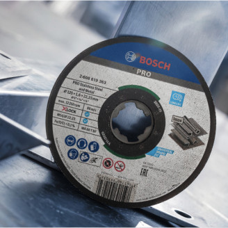 PRO X-LOCK Отрезной диск for Inox 115x1.6x22.23мм прямой