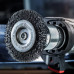 Щетка кольцевая Bosch 6 мм 50x02мм витая сталь 15 мм  - фото 3