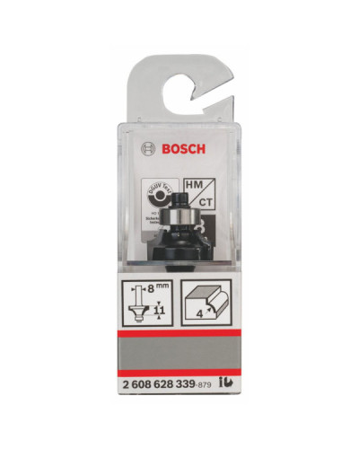 Фреза карнизна Bosch Std S8 / R4 / L10,5  - фото 2