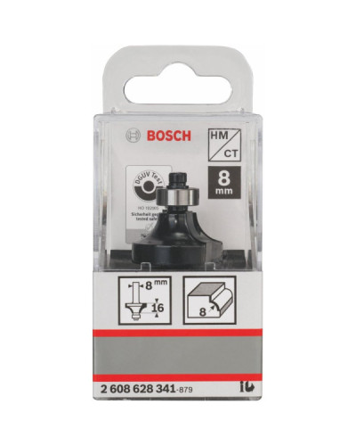 Фреза карнизна Bosch Std S8 / R8 / L15,2  - фото 3