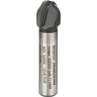 Фреза галтельна Std S8 / R6 / D12 / L9,2