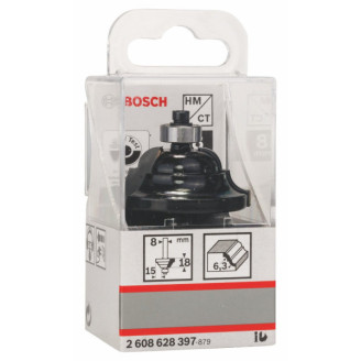 Фреза профиль D Std S8/R6,3/B15/L18
