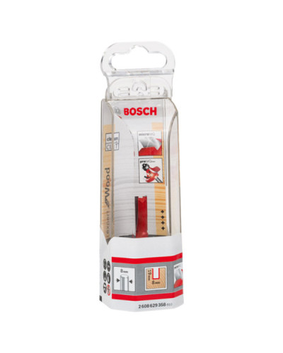 Фреза пазова пряма Bosch Expert S8 / D8 / L19  - фото 2