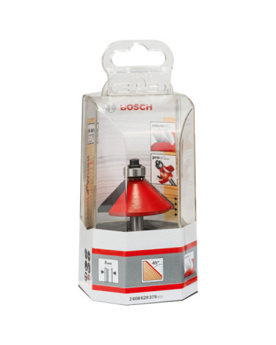 Фреза для зняття фаски Bosch Expert S8 / D44 / L18,5 / 45 °  - фото 2