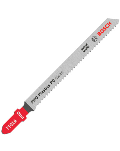 PRO 3 Лобзиковые пилы T 101 А Clean for Polycarbonate, HSS, 100 мм