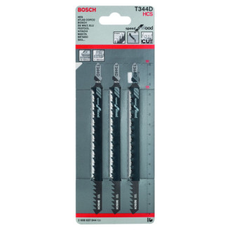 3 Лобзикових пилки T 344 D Speed ​​for Wood, HCS