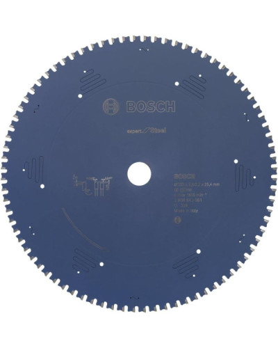 Пильний диск Bosch 305x25,4 80 Expert for Steel