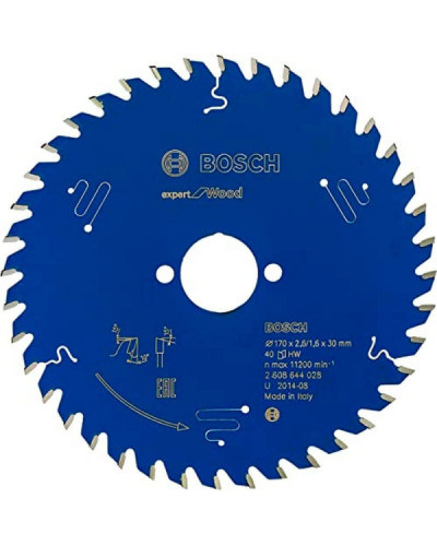 Пильний диск Bosch 170x30x2.6 / 1.6x40T Expert for Wood