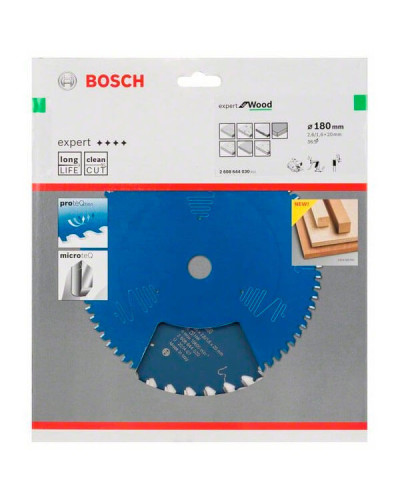 Пильний диск Bosch 180x20x2.6 / 1.6x36T Expert for Wood  - фото 2