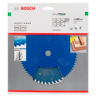 Пильний диск Bosch 180x30x2.6 / 1.6x48T Expert for Wood