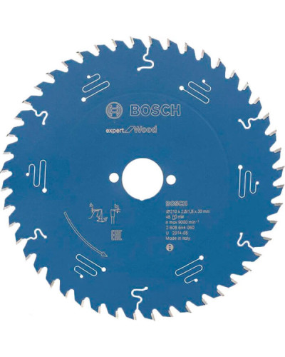 Пильний диск Bosch  210x30x2.8 / 1.8x48T Expert for Wood