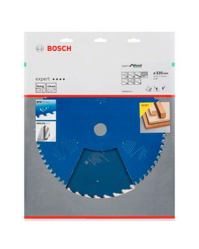 Пильний диск Bosch 335x30x3 / 2.2x40T Expert for Wood  - фото 2
