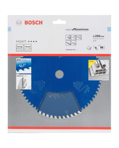 Пильний диск Bosch 184x16x2.6 / 1.6x48T Expert for Aluminium  - фото 2