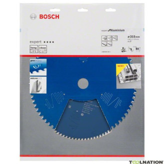 Пильний диск Bosch 315x30x2.8 / 2x96T Expert for Aluminium