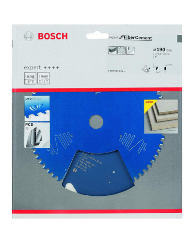 Пильный диск Bosch 190x30x2.2/1.6x4T Expert for FiberCement  - фото 2