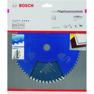 Пильний диск Bosch 190x20x2.6 / 1.6x56T Expert for HPLam