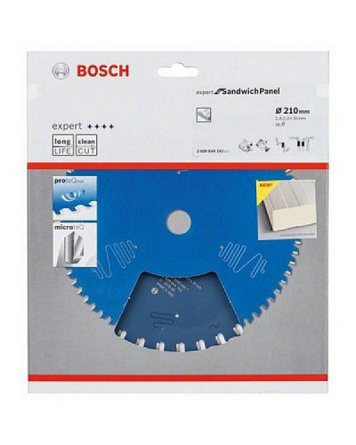Пильный диск Bosch 210x30x2.4/2x36 Expert for Sandwich Panel  - фото 2
