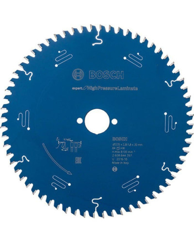 Пильний диск Bosch Expert for High Pressure Laminate 235x30x2.8 / 1.8x64 T
