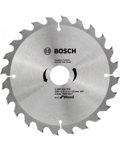 Пильний диск Bosch 200x32-24T ECO WO