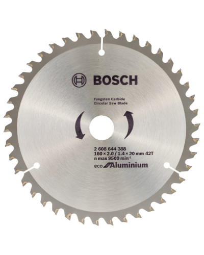 Пильний диск Bosch 160x20 / 16-42T ECO ALU / Multi