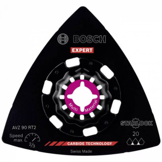 Твердосплавная шлифпластина Starlock Multimaterial AVZ90RT2