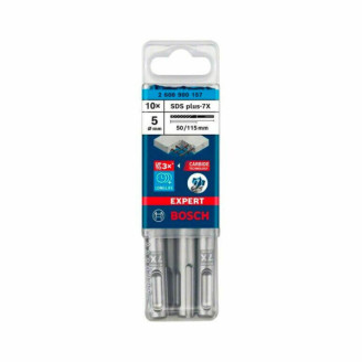 10 Бурів Bosch SDS Plus-7X д / арм.бетона 5x50x115мм EXPERT