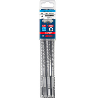 10 Бурів Bosch SDS Plus-7X д / арм.бетона 6x150x215мм EXPERT