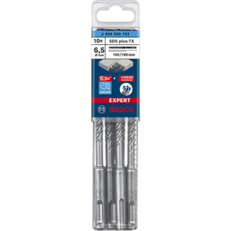 10 Бурів Bosch SDS Plus-7X д / арм.бетона 6,5x100x165мм EXPERT