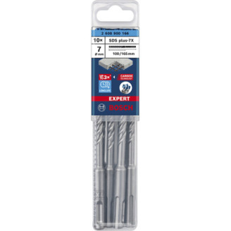 10 Бурів Bosch SDS Plus-7X д / арм.бетона 7x100x165мм EXPERT