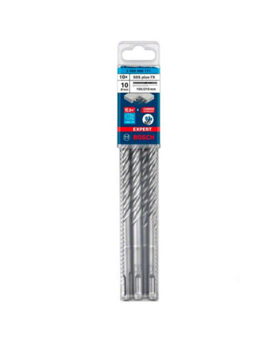 10 Бурів Bosch SDS Plus-7X д / арм.бетона 10x150x215мм EXPERT  - фото 3