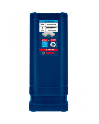 30 Бурів SDS Plus-7X д / арм.бетона 8x100x165мм EXPERT Bosch  - фото 3