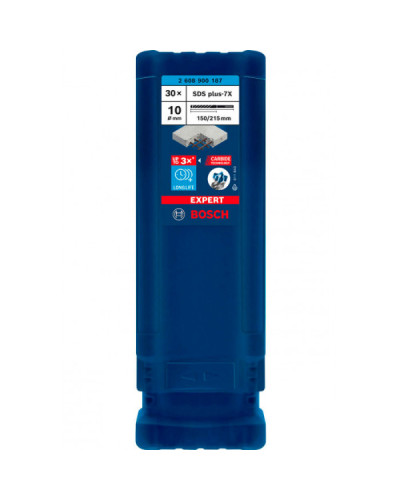 30 Бурів SDS Plus-7X д / арм.бетона 10x150x215мм EXPERT Bosch  - фото 3