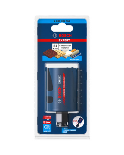 Коронка Expert ConstructionMaterial 51mm  - фото 2