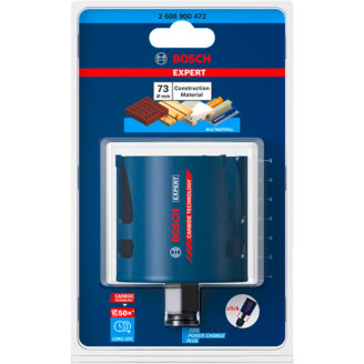 Коронка Expert ConstructionMaterial 73mm