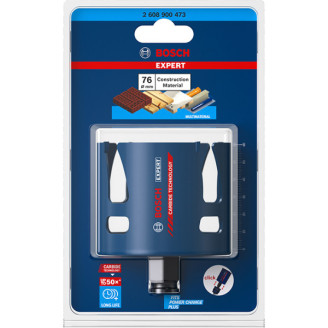 Коронка Expert ConstructionMaterial 76mm