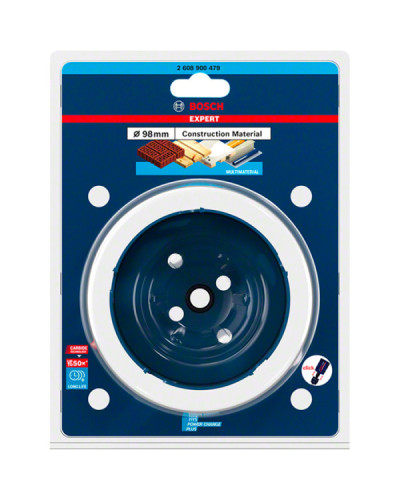 Коронка Expert ConstructionMaterial 98mm  - фото 2