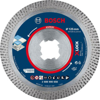 X-LOCK Алмазний диск Hard Ceramic 125 x 22,23 x 1,6 x 10 мм