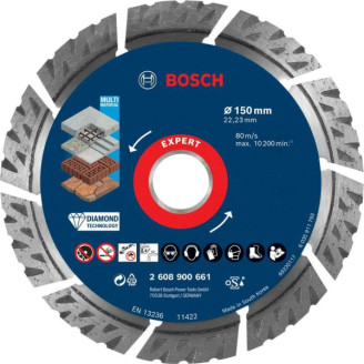 Алмазный диск Multi Material 150x22.23x2.4x12