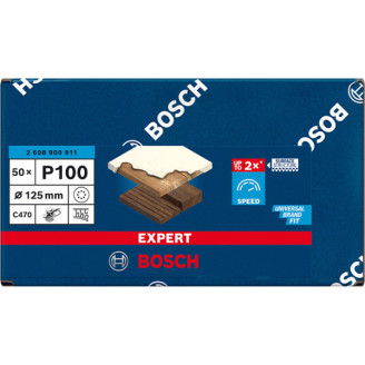 50 шлифовальных листов ExC470, S1261, G100, Hook&Loop