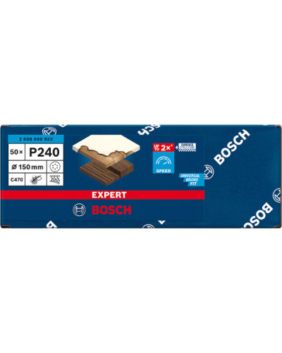 50 шліфлистів ExC470, S1261, G240, Hook&Loop  - фото 2