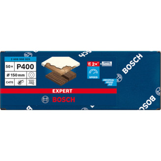 50 шлифовальных листов ExC470, S1261, G400, Hook&Loop