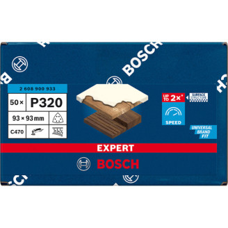 50 шлифовальных листов ExC470, S1261, G320, Hook&Loop